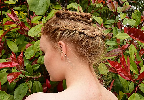 Go for laid-back chic this wedding season with a messy updo